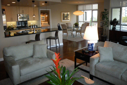 interior of condo